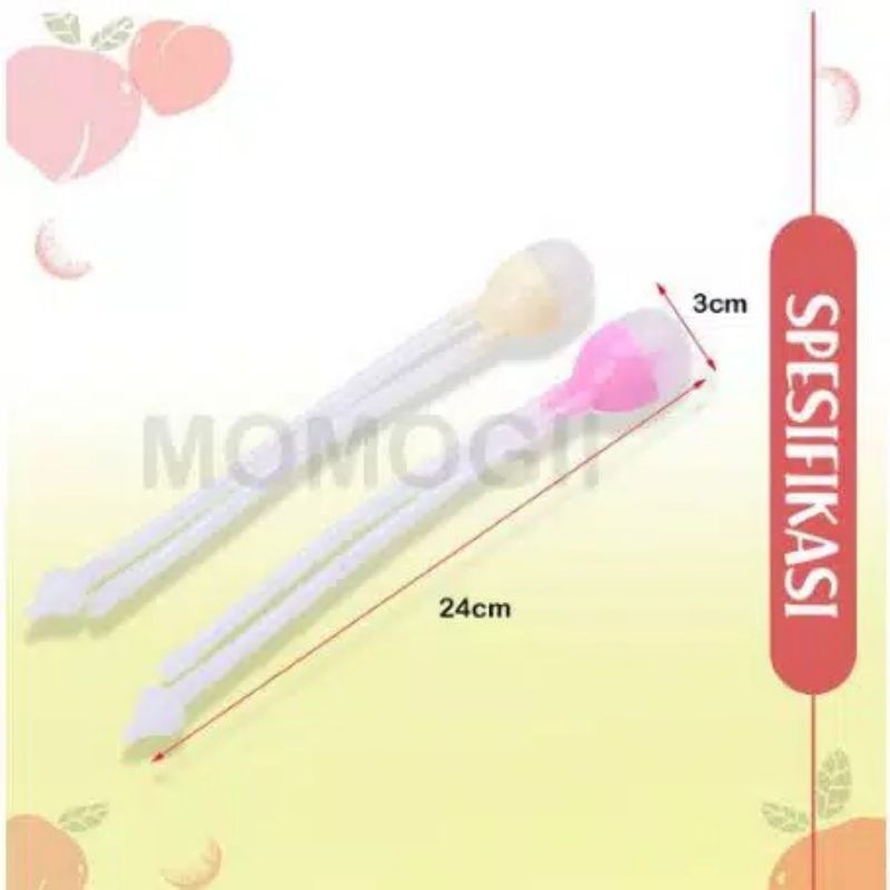 Belle Alat Sedot Ingus Manual dengan Selang dan penampung ingus Anak Bayi Silicone Silikon Karakter