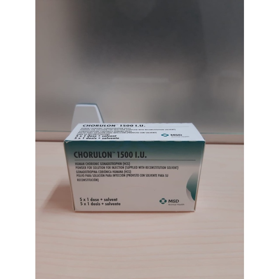 CHORULON 1500IU INTERVET BY SMS 1PAKET CHORULON