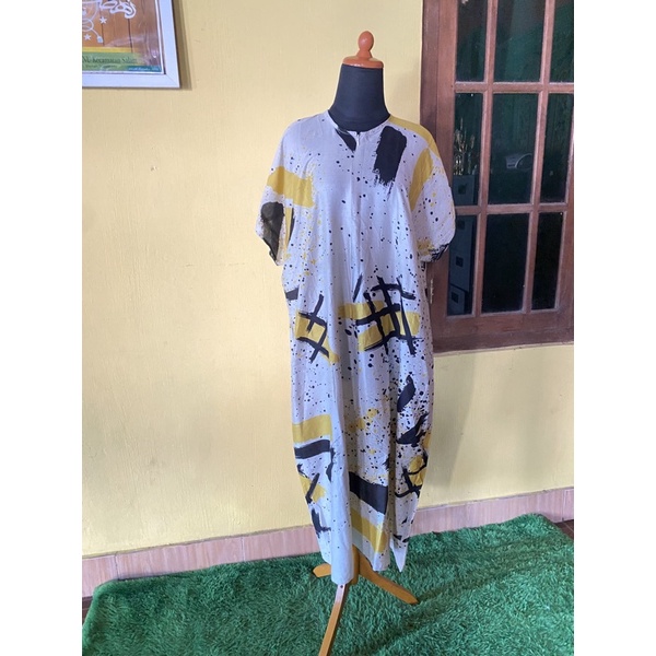 homedress midi ungu / daster jumbo / daster busui bumil friendly