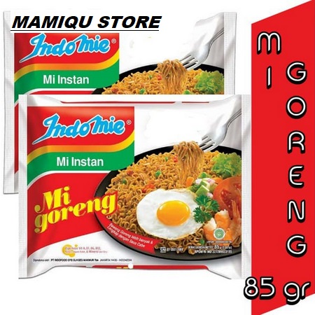 

Indomie mi goreng 85 gr/mi instan