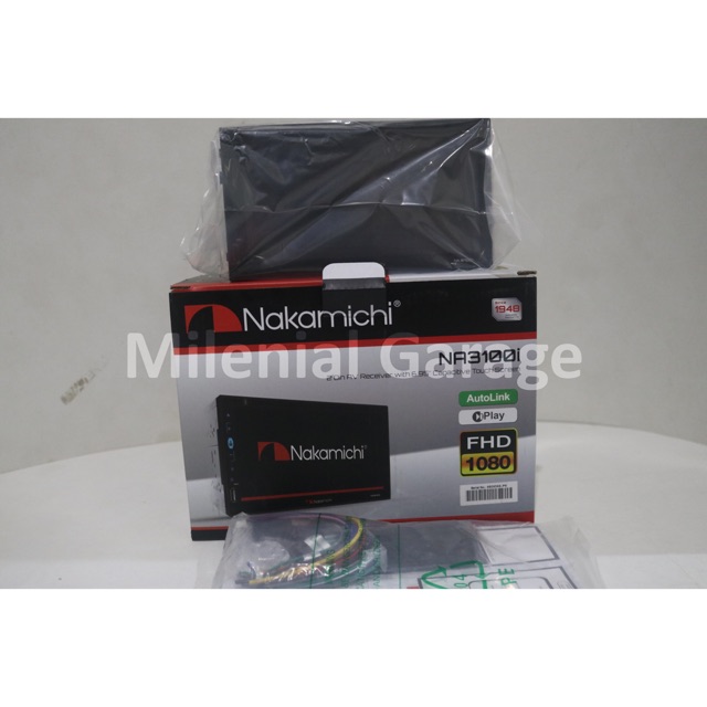 Headunit Double Din Nakamichi NA3100i NA 3100i Head Unit 2din Bluetooth Mirrorlink TV Tape Mobil