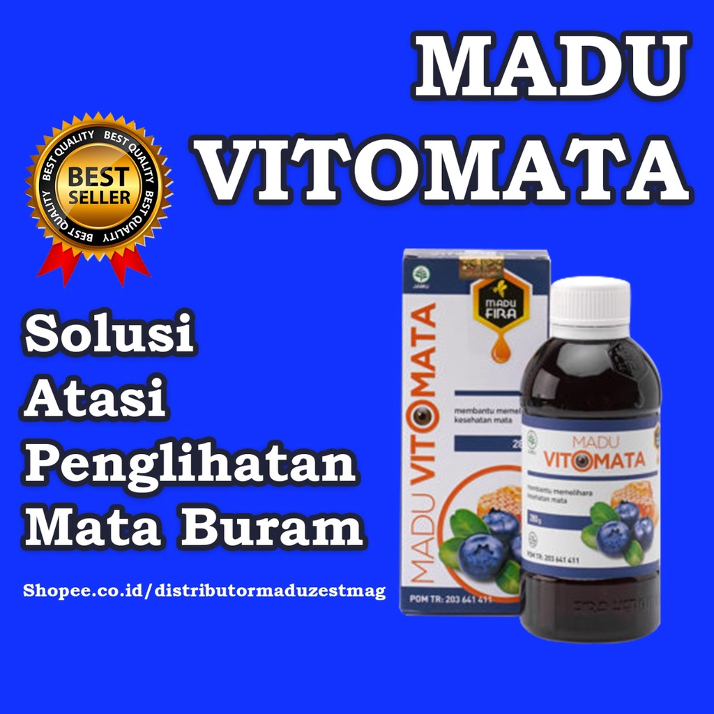 Madu Kesehatan/Mata Katarak/Obat Mata Minus/ Madu Vitomata/Madu Vitomata Asli