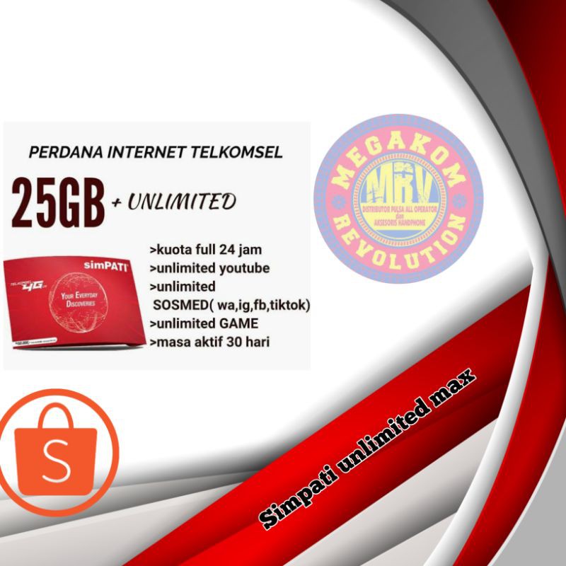 SIMPATI UNLIMITED MAX BANDUNG RAYA