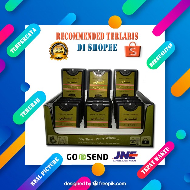 Parfum Dobha Pocket Spray AL Fares 18ml