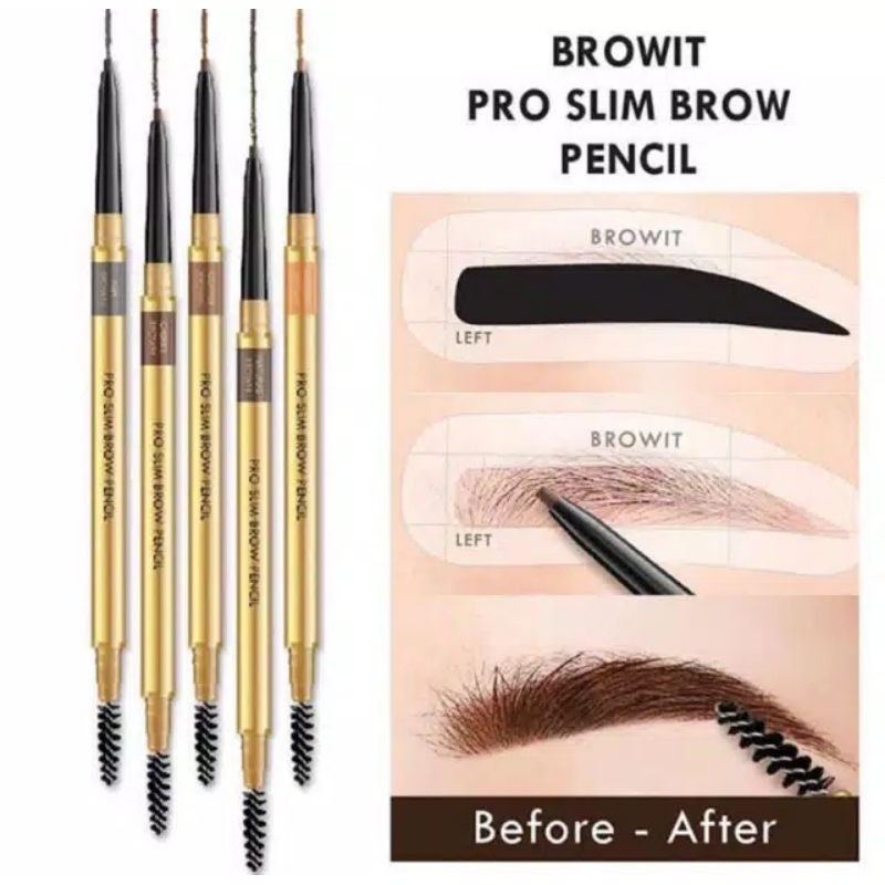 (READY) BROWIT Pro Slim Brow By Nongchat ORIGINAL THAILAND