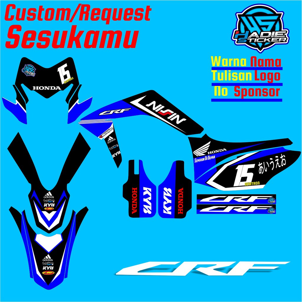 Sticker Decal CRF 150L/stickerCRF/sticker