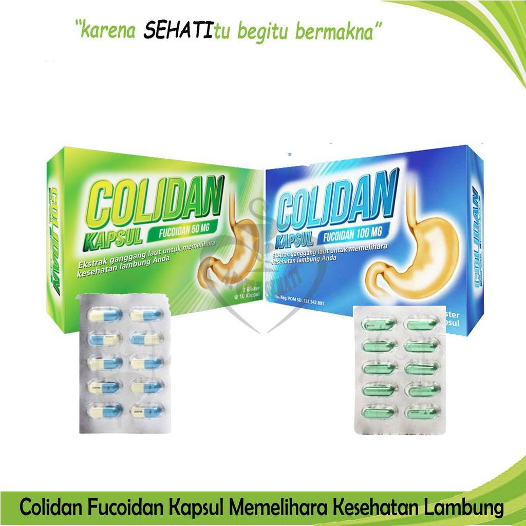 Colidan Fucoidan Blister Membantu Kesehatan Lambung