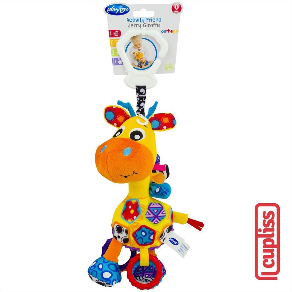 Playgro 117434 Activity Friend Jerry Giraffe Mainan Bayi