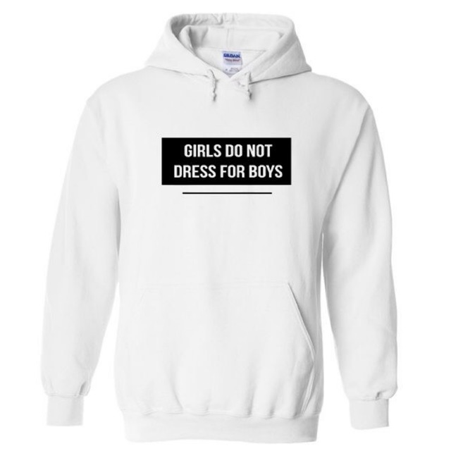 HOODIE GIRLS DO NOT DRESS FOR BOYS SIZE M - XXXL