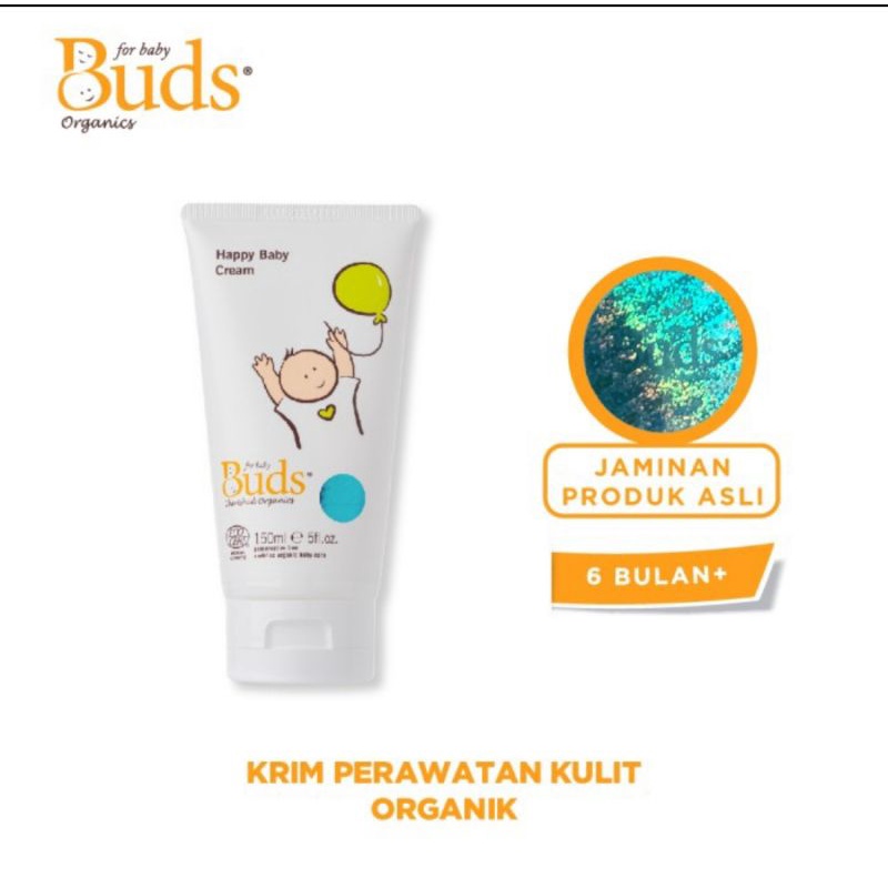 Buds Happy Baby Cream 150ml