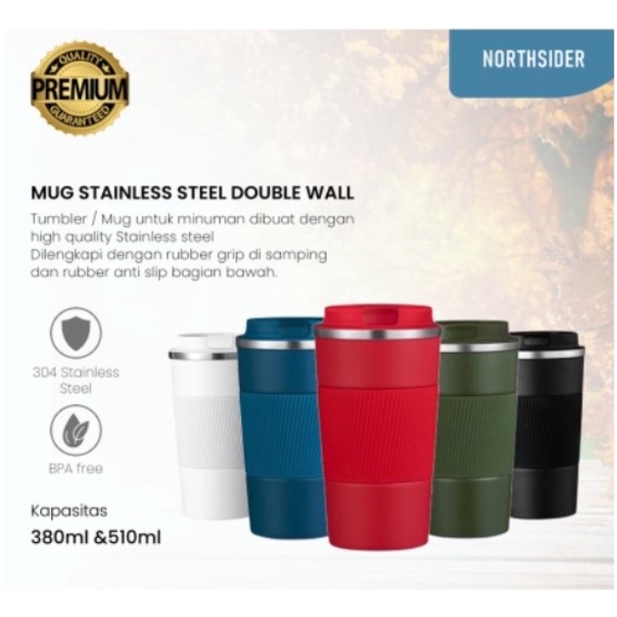 [MH] Botol Tumbler Mug Kopi Ukuran 510 Ml Stainless Stell