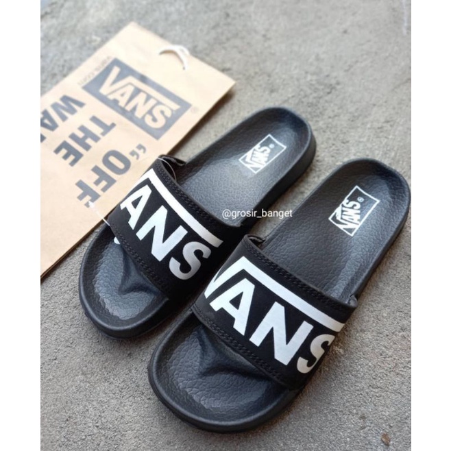 Sandal Vans Slide Grade Ori Vietnam Sandal Selop Pria Sandal Vans Slop pria import