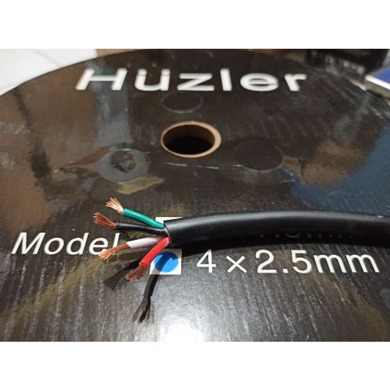 Kabel speaker isi 4 x 2.5 mm HUZLER - Jual Meteran