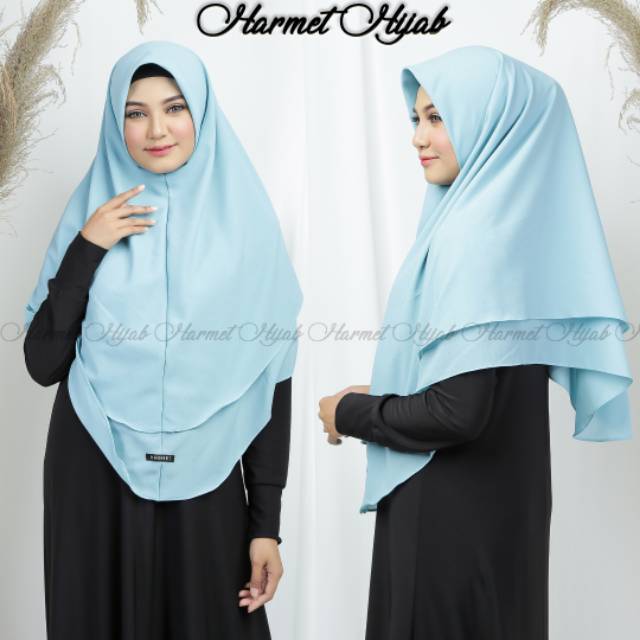 HIJAB SEGIEMPAT INSTANT SEBUOOL UKURAN L