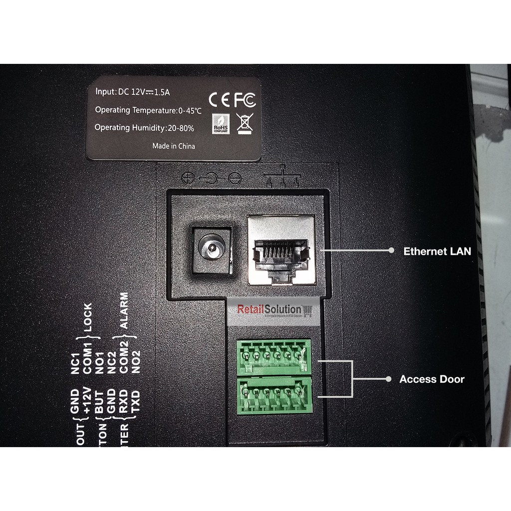 Mesin Absensi Fingerprint Wajah - Solution X606S / X-606S / X 606 S