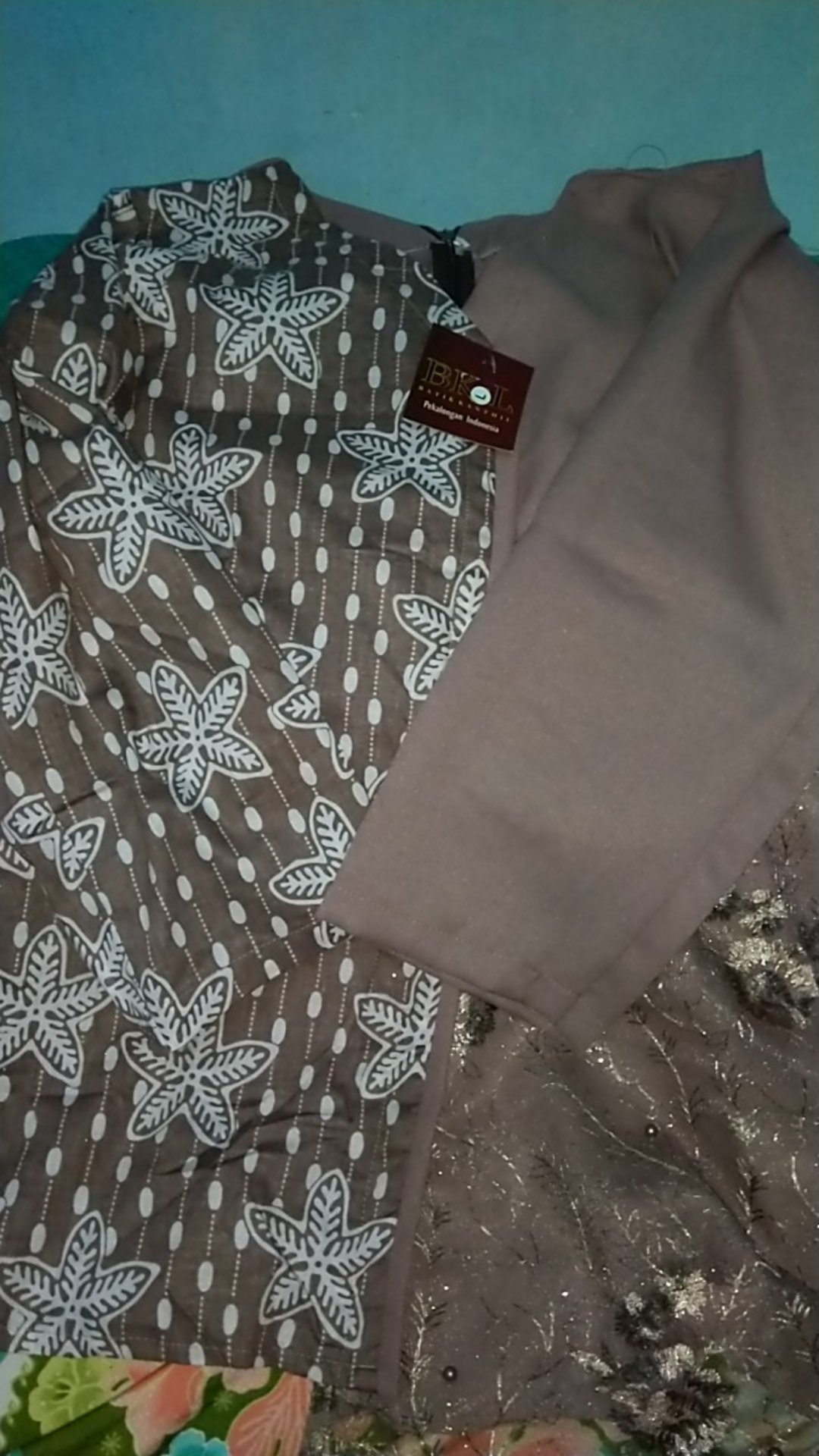Blouse Batik Wanita Bahan Katun Kombinasi