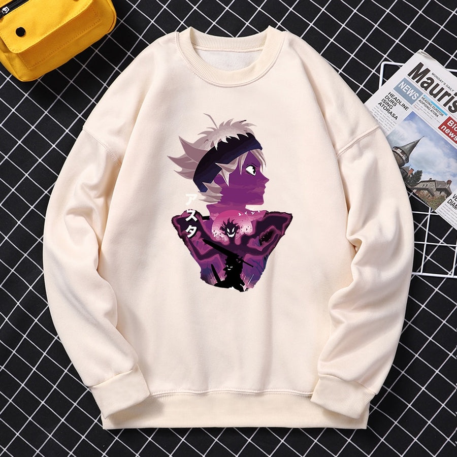 Sweatshirt Basic Anime ARA Devil II Sweater Crewneck  ARA Devil  M - XL ( Pria &amp; Wanita )