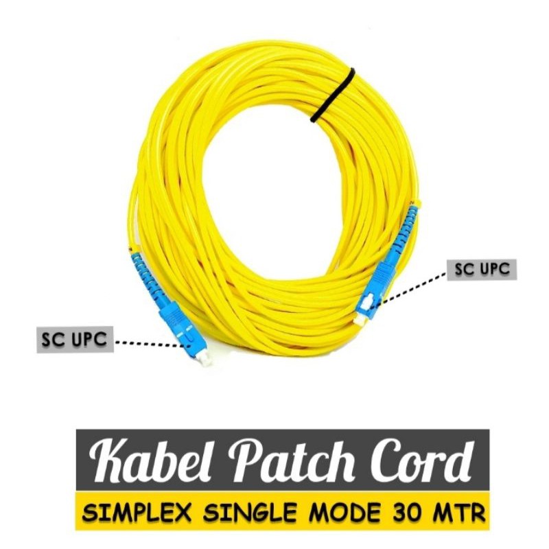 KABEL FIBER OPTIK UNTUK INDIHOME INDOOR