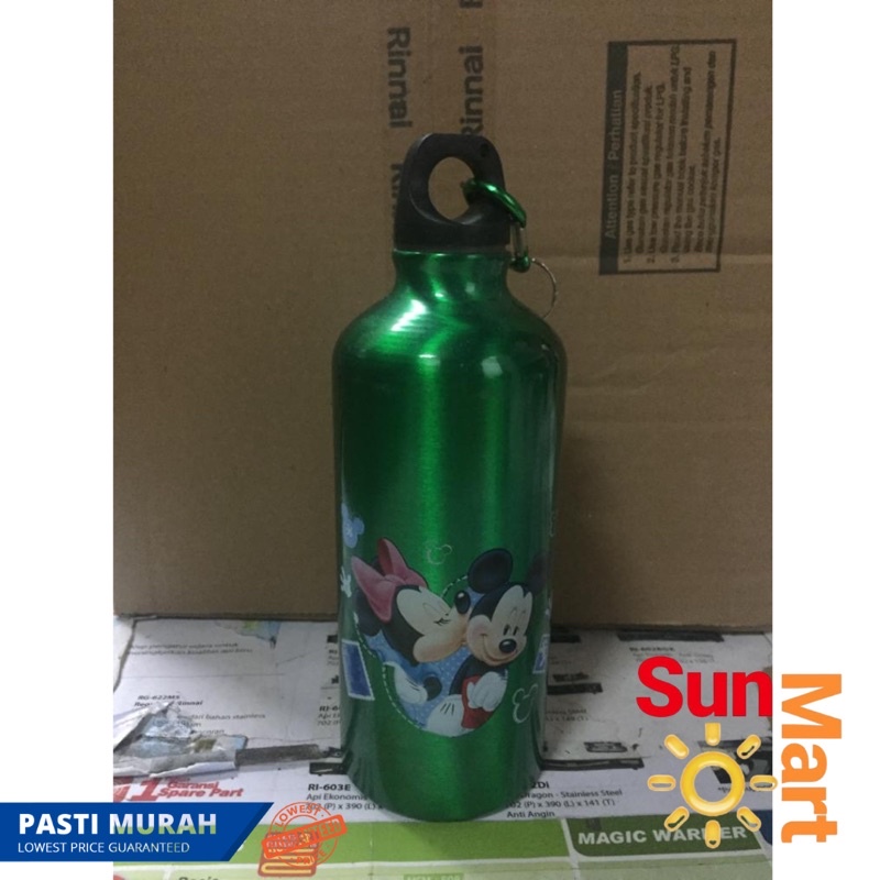 BOTOL MINUM ANAK stainless 600ML tutup