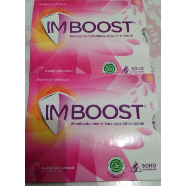 Imboost daya tahan tubuh (4 tablet)