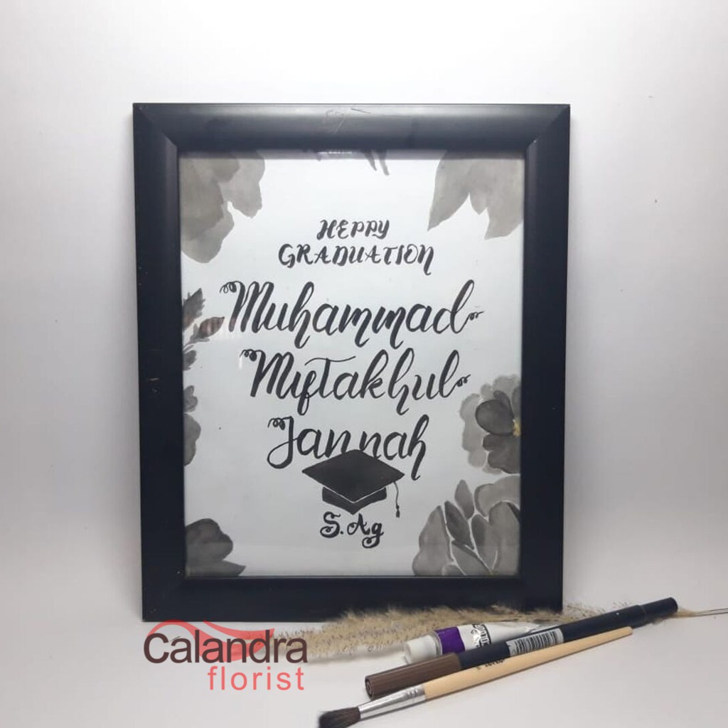 

Hadiah Custom Hand Lettering | handlettering | kadounikjabodetabek | kado wisuda | kado pasangan