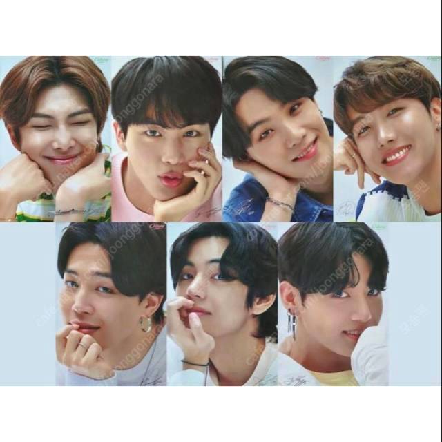 (PO KOREA🇰🇷) CHILSUNG CIDER POSTER X BTS OFFICIAL MEMBER - LIMITED KOREA ORIGINAL