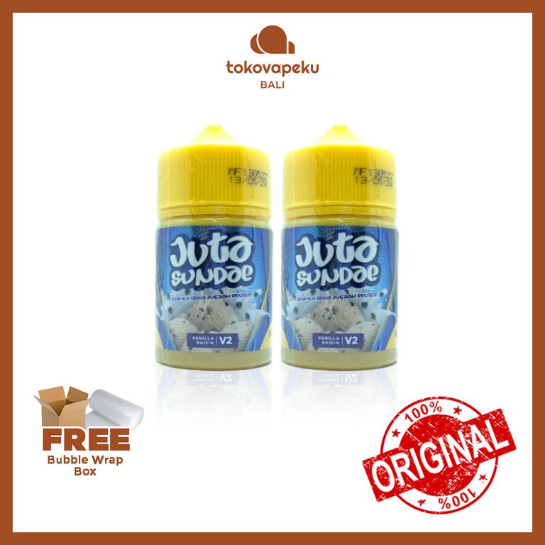 JUTA SUNDAE V2 JUTA SUNDAE VANILLA RAISIN 60ML AUTHENTIC by RSR BREW X VAPEBOSS