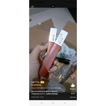 Maybelline superstay lip matte ink