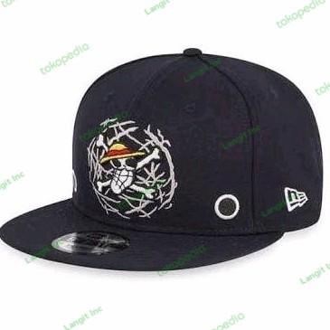 Topi New Era Snapback Cap X One Piece - Joly Roger On Laboon Kolpri