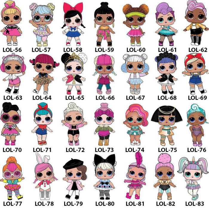 nama nama lol surprise doll