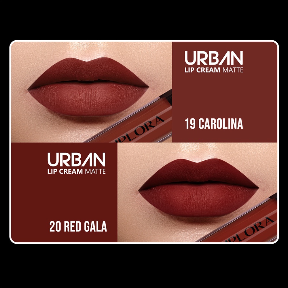❤ BELIA ❤ IMPLORA Urban Lip Cream Matte Velvet ( lipcream Lipstick Lipstik ) Image 2