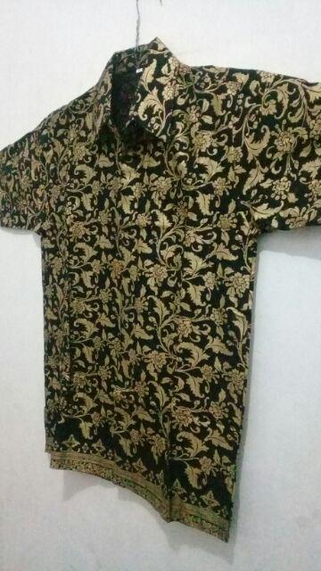 Couple Vivian Seroja Lumbung Batik Maura Couple - Sania Ruffle Couple Batik Modern