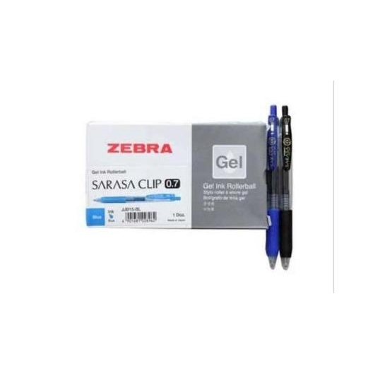 

Pulpen pen sarasa zebra clip gell 0.7 - Hitam