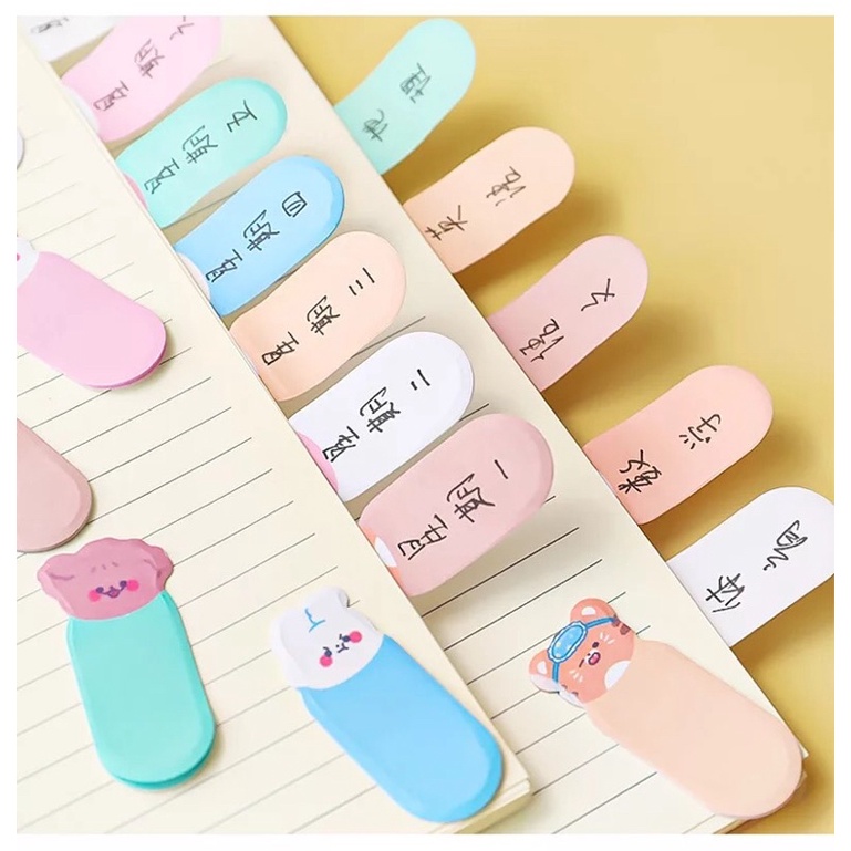 READY STOCK BUNNY BEAR SIMPLE STICKY MEMO INDEKS PAD BUKU CATATAN TEMPEL DINDING AESTHETIC FANCY MIX CUTE LUCU KARAKTER KARTUN HEWAN PASTEL KELINCI BERUANG ORGANIZER GRID IMPOR DESAIN ANAK PEREMPUAN MOTIF REMAJA CEWEK KOREA KAWAII PINK BOOKMARK KECIL