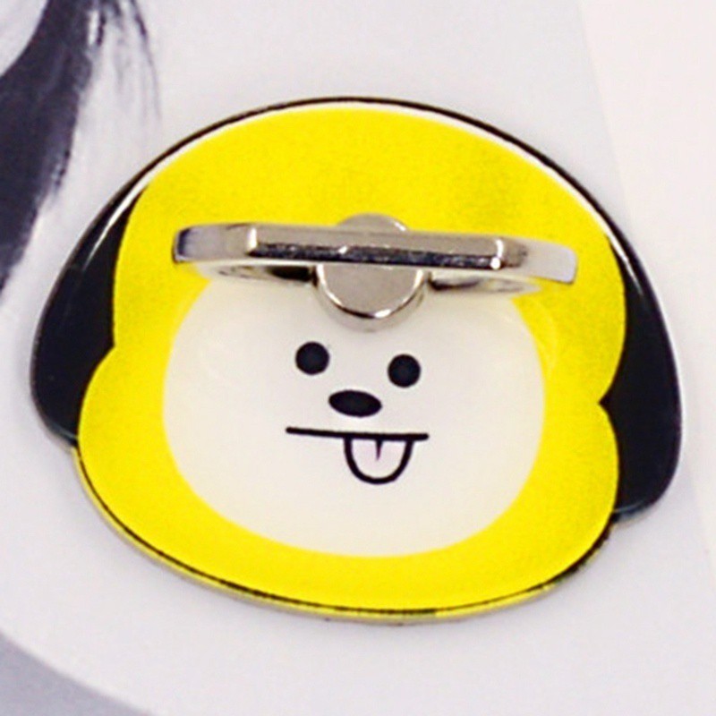 Kpop Bangtang Boys Bt 21 Acrylic Cute Phone Ring Kickstand Phone Prop Phone Stand