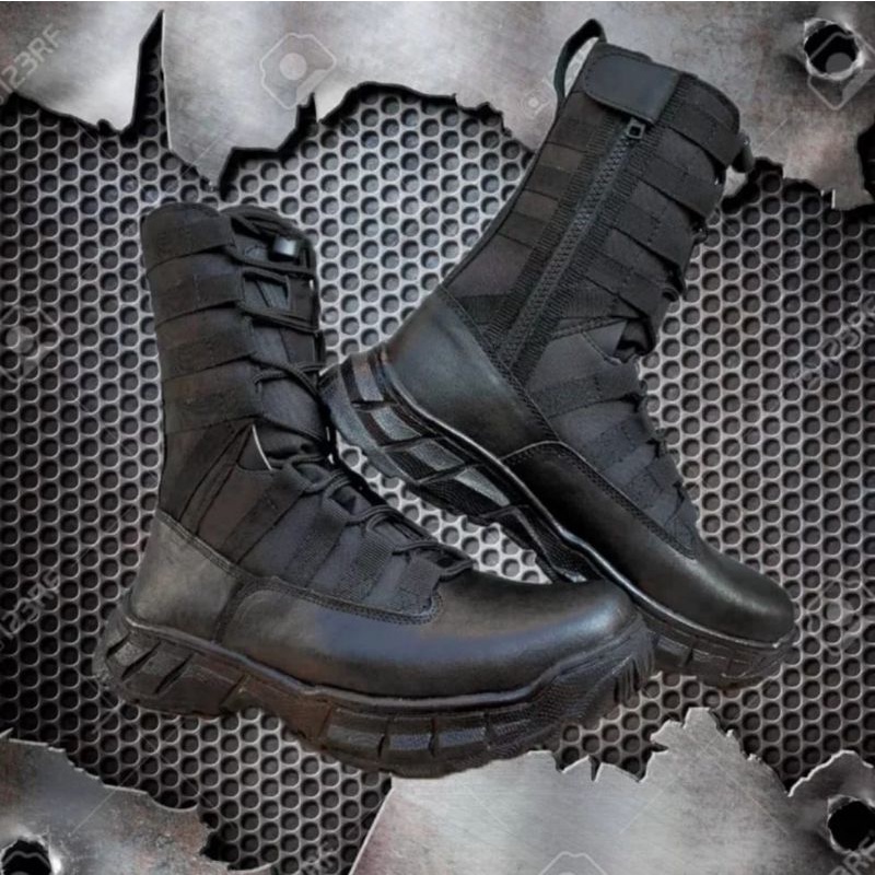 Sepatu safety PDL TNI ninja POLRI boots safety
