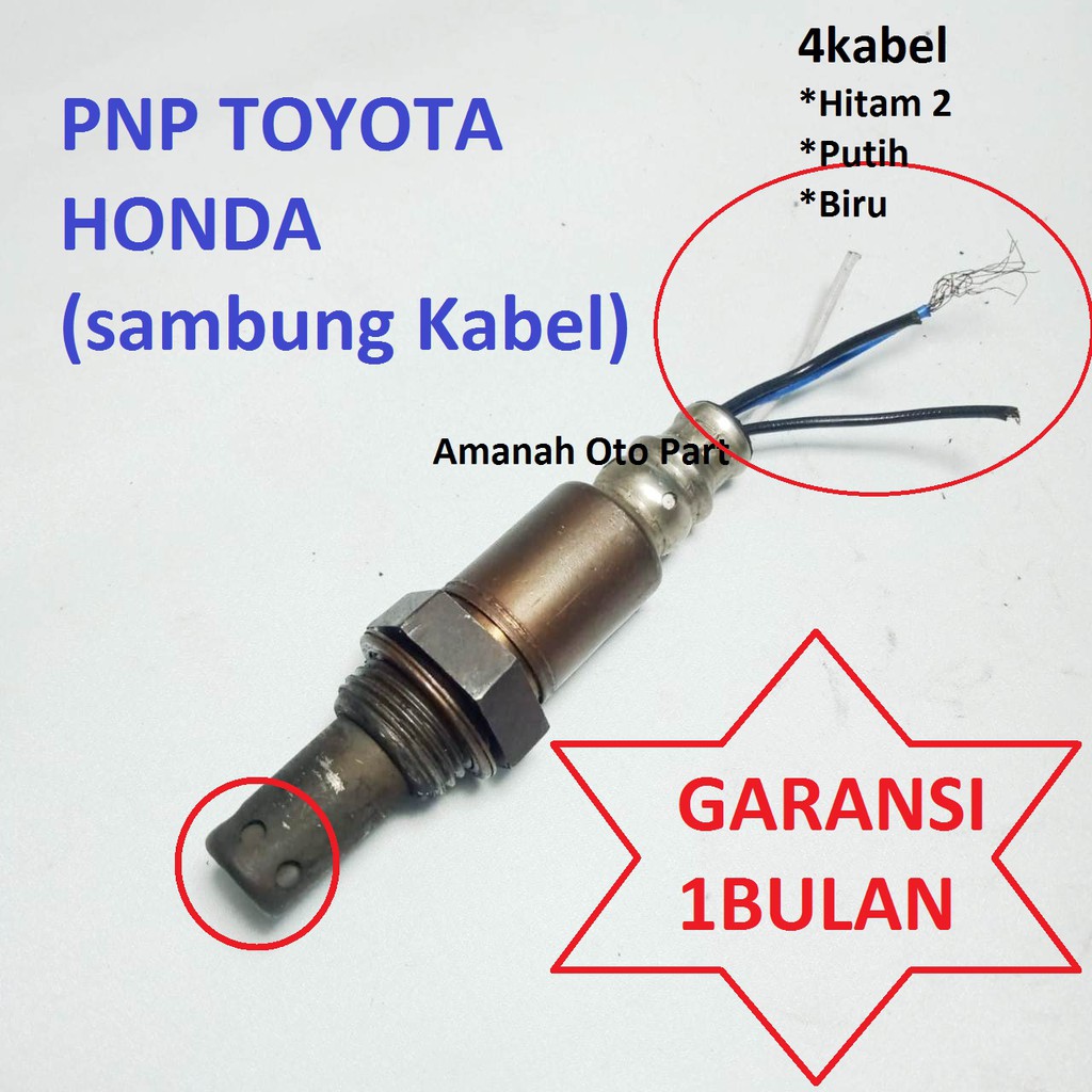 Sensor oxygen oksigen CO2 O2 PNP TOYOTA HONDA TP-4TS copotan asli ori original