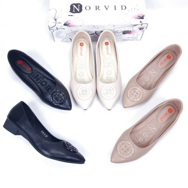 Norvid Flat Shoes Balerina 819-3