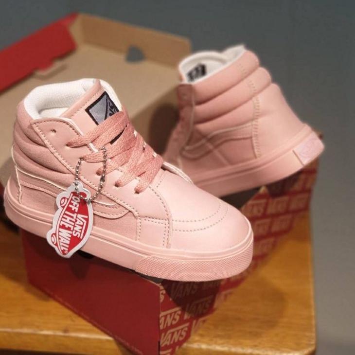 Hot - SEPATU VANS MODEL BOOTS ANAK ANAK PEREMPUAN / SEPATU FASHION BABY  TERUNTUK PEREMPUAN .