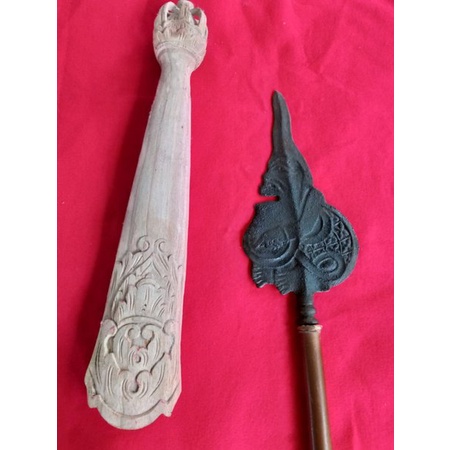 tombak semar keleng besi baja lengkap terlengkap