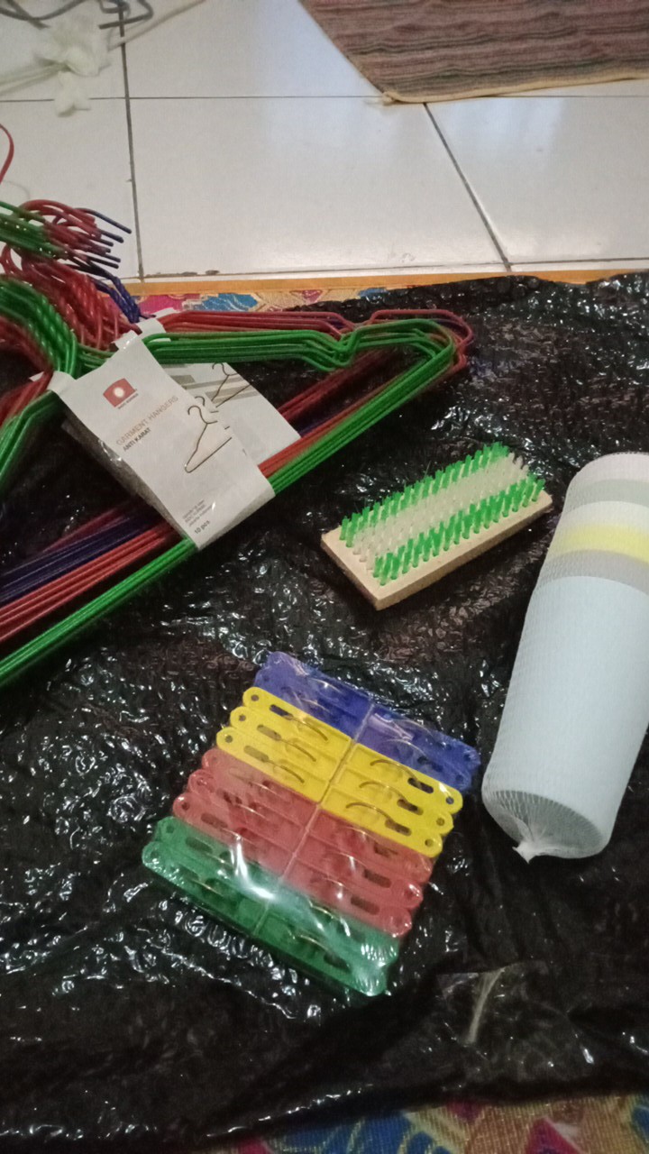 Sikat Kayu Warna Besar 818 Jumbo 14cm - Serbaguna Cuci Baju Karpet Lantai Motor Mobil Dll