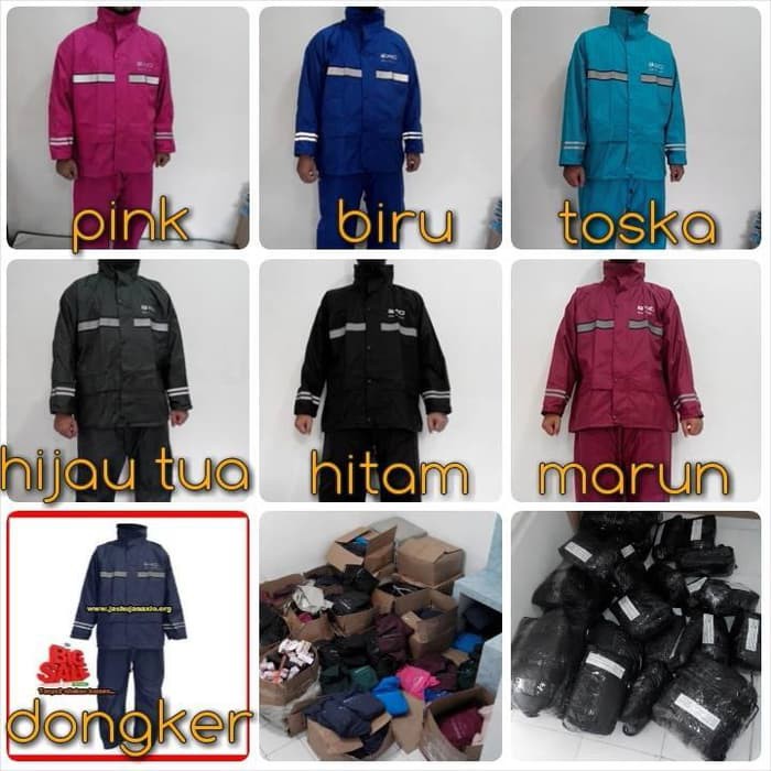 BISA COD |  Rain Coat / Jas Hujan Axio Original 100% Baju Celana