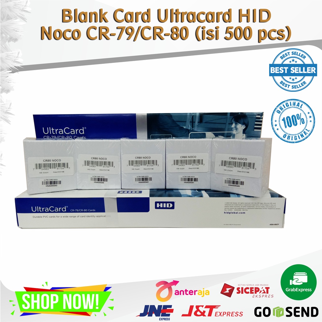 

Blank Card Ultracard HID Noco CR79/CR80 - isi 500 pcs