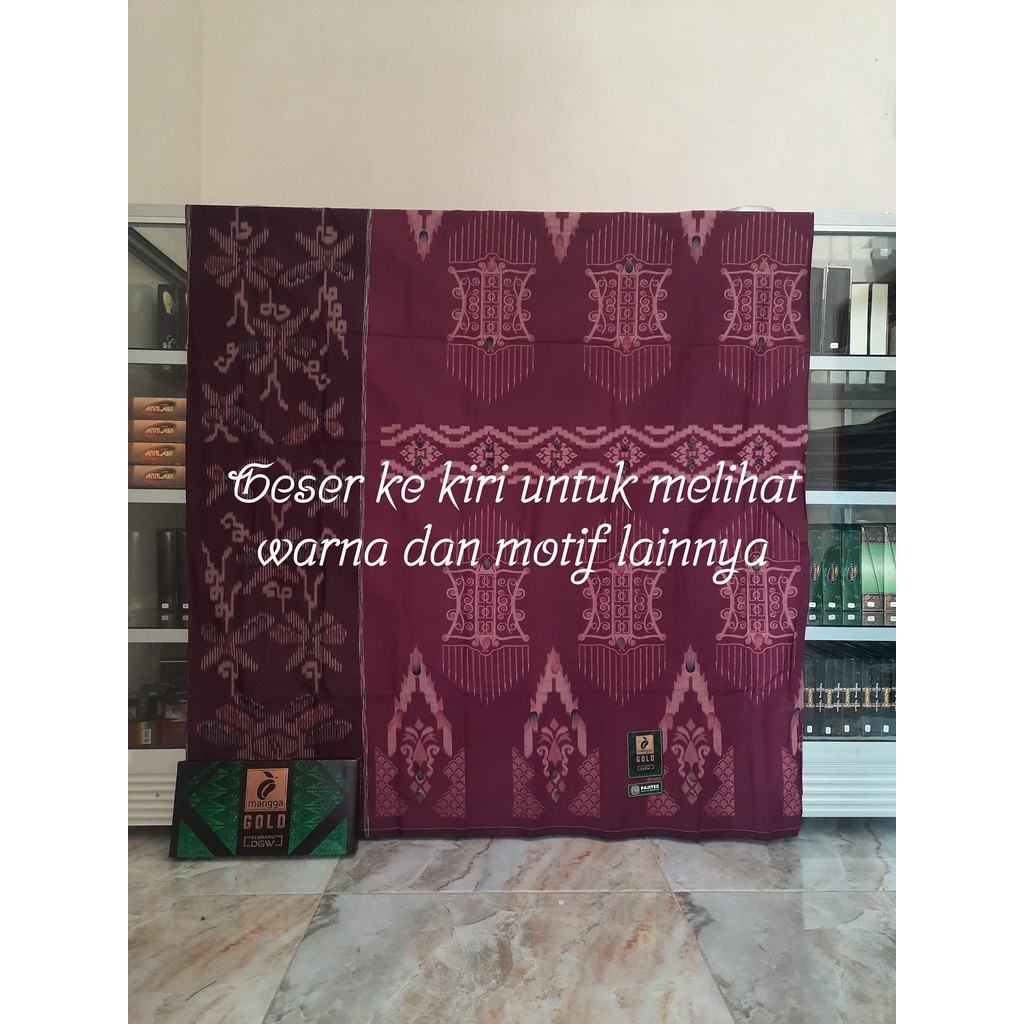 Sarung Mangga Gold Kembang DGW