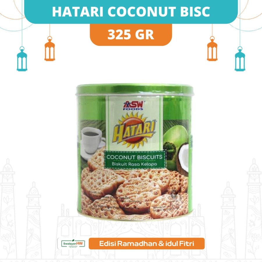 

HATARI COCONUT BISCUIT 325 GR