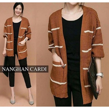 HOPYLOVY - NANGHAN CARDI RAJUT