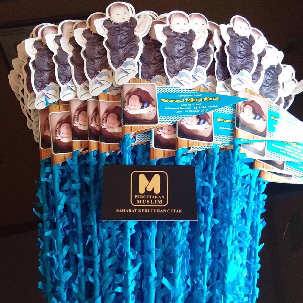 Bendera Aqiqah Custom