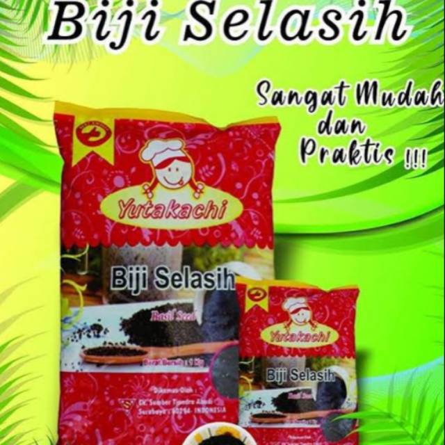 

Biji selasih / basil seed 100 gram yutakachih