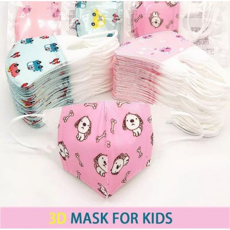 MASKER DUCKBILL ANAK KARAKTER ISI 10PCS