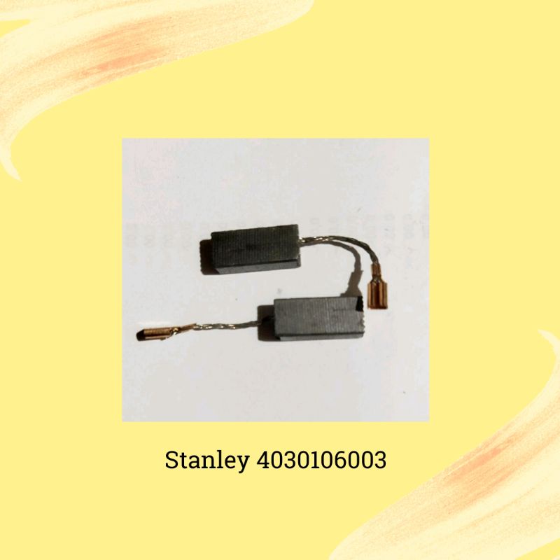 sparepart stanley 4030106003 carbon brush/ brush pair mesin bor stanley (STDR5510, STDH7213, SS24)